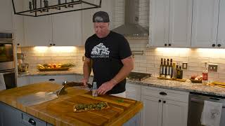 Cooking with the FunGi Millbrook Mushrooms finished flatbread [upl. by Aylsworth]