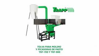 Tolva o conjunto ciclon para picadoras TRF700 y TRF800 [upl. by Ardnassela]