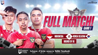 FULL MATCH GAME 1 INDONESIA VS KOREA SELATAN  AFC eASIAN CUP QATAR [upl. by Di750]