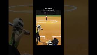 I almost dropped it viral softball softballtournament fypシ゚ shorts [upl. by Theis387]