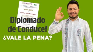 Terminé el diplomado de educación financiera de Conducef ¿Vale la pena [upl. by Nevear715]