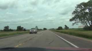 Car Camera  US 6  Waverly to the I80 Gretna NE Interchange  2013  アメリカ国道6号線 [upl. by Imogene213]