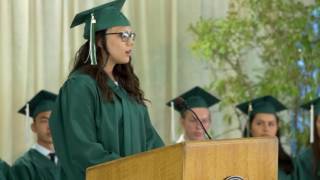 Delphian School Commencement 2016 Fio Magliola [upl. by Moshell424]