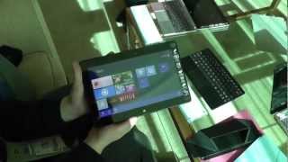 ASUS VivoTab Smart im Kurztest  TechReporterTV [upl. by Idaline]