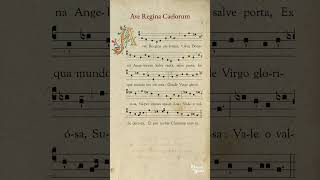 Ave Regina Caelorum  Hail Queen of Heaven  Marian Antiphon  Lent  Acapella Gregorian Chant [upl. by Katlin987]