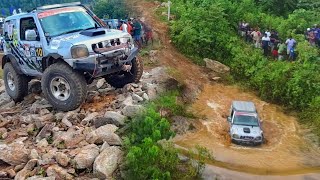 Suzuki Jimny 🇱🇰  suv challenge  cliffhanger challenge 2024 [upl. by Ylra]