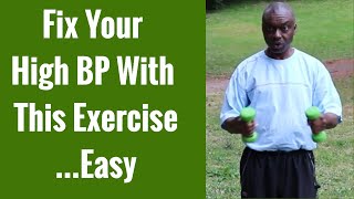 High Blood Pressure Exercise  Advanced Nitric Oxide Dump Exercise [upl. by Lanor]