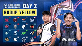 EN 2024 PMGC League  Group Yellow Day 2  PUBG MOBILE Global Championship [upl. by Farrington929]