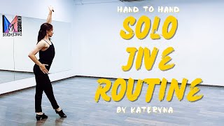 Jive Solo Routine Steps  explanation [upl. by Skippy]