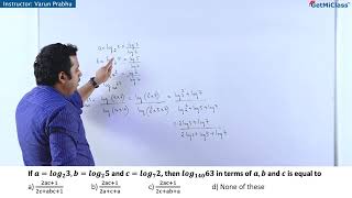 Log Rules Simplified with Varun KCET 11th Mathematics Logarithms [upl. by Lahcear]