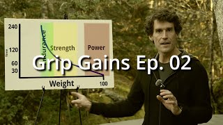 Grip Gains Ep 02  Training for Power Strength Endurance [upl. by Holna]