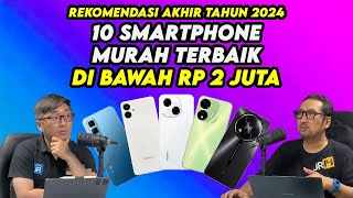 10 Smartphone Murah Terbaik di Bawah 2 Juta Rupiah  Akhir 2024 [upl. by Low]