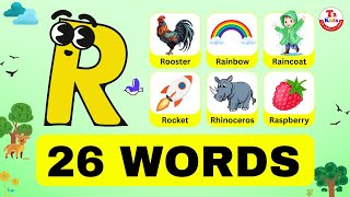 Amazing Adventures with the Letter R  Words that starting with r  Fun Alphabet Learning for Kids [upl. by Varion955]