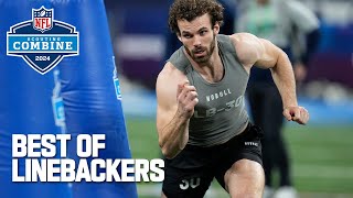 Best Workouts of Linebackers  2024 NFL Scouting Combine [upl. by Essiralc892]