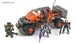 Mega Bloks Halo Spade vs Skirmisher set 96981 review [upl. by Donelle513]