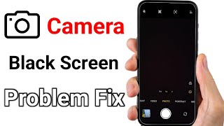 Mobile camera not working black screen problem Android  phone camera black screen problem fix solve [upl. by Eneg]