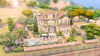 Tartosa Vacation Home🌿 The Sims 4 Riveria Retreat  Speed Build  No CC  EAPartner [upl. by Ahsiuqet42]