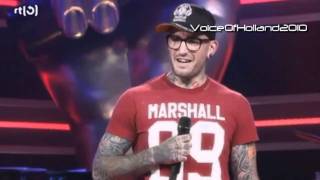 The Voice of Holland  Amazing audition by Ben Saunders with use somebody HD [upl. by Atilrak]