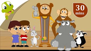 Hickory Dickory Dock and more Nursery Rhymes  Kids Songs [upl. by Sulokcin]