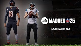 Madden NFL 25 Realistic Sliders 200 [upl. by Ramat416]