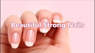 ❋ Beautiful Fingernails  Fast Nail Growth  Healthy Youthful Hands  Gentle Rain Sounds [upl. by Shayna]