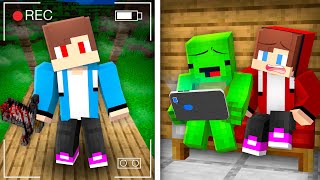 JJ and Mikey Got FAKE JJ on a Hidden Camera in Minecraft  Maizen [upl. by Harrad]