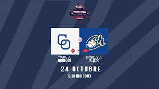 Yaquis vs Charros  24 Octubre Juego 3 LAMP 24 25 [upl. by Roberto]