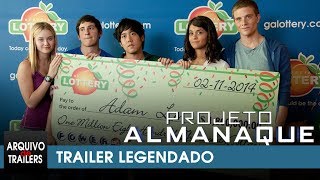 Projeto Almanaque Project Almanac 2015  Trailer Legendado [upl. by Arriaes]