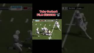 TOBY GERHART FILM SESSION stanforduniversity collegefootball [upl. by Atsiuqal]