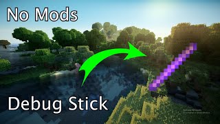 How To Get The Debug Stick In Minecraft  Minecraft Debug Stick Command  Debug Stick [upl. by Aylsworth]