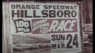 Orange Speedway Grand National Race 1957 [upl. by Heindrick911]