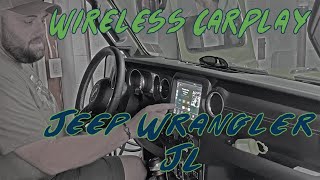 Wireless CarPlay On My Jeep Wrangler [upl. by Xonnel686]