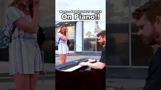 Subscribe for more piano pranks 😂 [upl. by Enovad29]