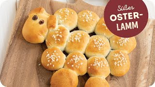 Einfach süß Osterlamm mit Nussfüllung [upl. by Orag994]