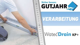 Das Verarbeiten des Schnellbausystem für die Balkon und Terrassensanierung von GUTJAHR [upl. by Limaa]