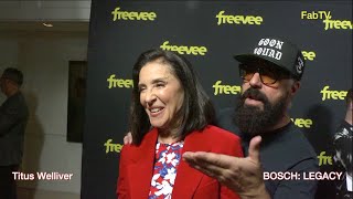 The always beautiful Mimi Rogers discusses the new frailty to her character in BOSCH Legacy [upl. by Chessy]