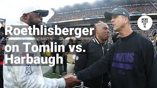 Ben Roethlisberger Has Thoughts on Tomlins Cooking Compared to Harbaughs [upl. by Einnahpets836]