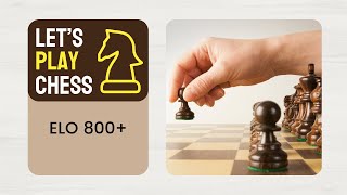 Chess Live  ELO 800 [upl. by Malliw]