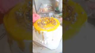 Pineapple flavour mein yellow colour ka cake oreocake [upl. by Charyl]