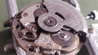 how to repair an old Seiko watchservicing Seiko Cal7009a movement watchseiko [upl. by Natrav]