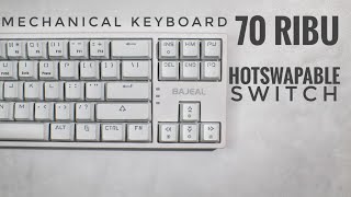 Keyboard Mechanical Under 100 Ribu  Review Bajeal K71 [upl. by Yllut]