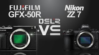 Fujifilm GFX 50R vs Nikon Z7 [upl. by Lleznol]