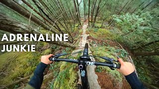 Crazy Speed Down the Gnarliest Mountain Bike Trails [upl. by Kaye]