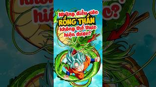 Những điều ước Rồng Thần Trái Đất không thể thực hiện goku dragonballz anime shorts [upl. by Bartholomew743]