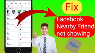 How to Fix Facebook Nearby Friend Not Showing [upl. by Dupuis]