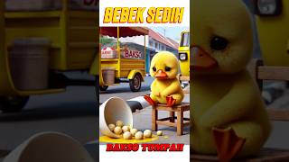 Bakso Tumpah Bebek Sedih Banget 😢🍲 bebeklucu duckshorts bebek ai shorts [upl. by Danny621]