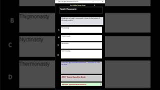 Nastic Movements Nyctinasty Thigmonasty 49  Guide for NEET Preparation  GcsGoldenDreamExam [upl. by Behnken641]