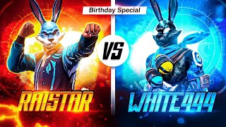 Finally Raistar Vs White444 🤯🔥Raistar Handcam Gameplay🤯❤ Must Watch  Garena Free Fire Max [upl. by Aidyl110]