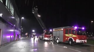 GROßÜBUNG DER FREIWILLIGEN FEUERWEHR NORDEN [upl. by Muldon937]