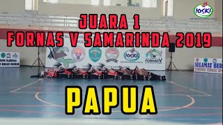 FORNAS V SAMARINDA 2019  SENAM KREASI DAERAH  JUARA I  PROVINSI PAPUA [upl. by Leonardi]